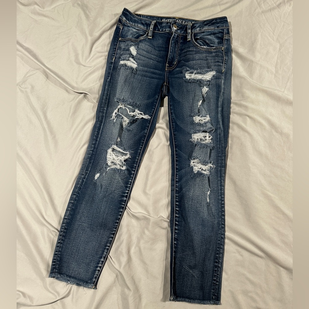American eagle cropped jeggings